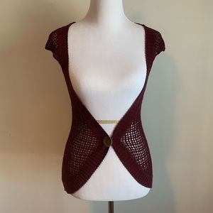 LAST CHANCE Women’s vest with front button -small